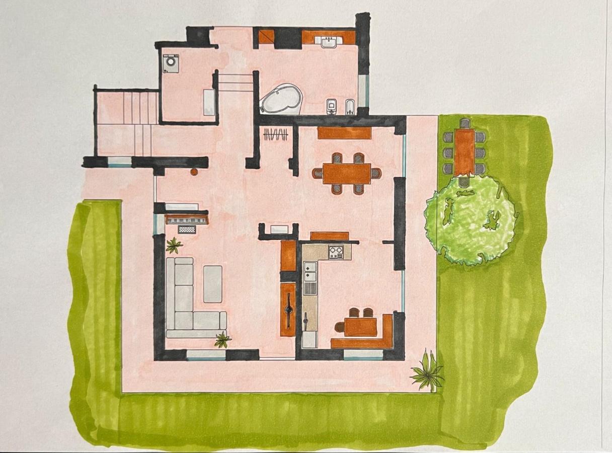 Villa Mara - Aosta - 200 Mq - Wifi - Jacuzzi - Parcheggio - Giardino Eksteriør bilde